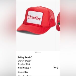 Friday feeling  'Darlin'' Trucker Hat